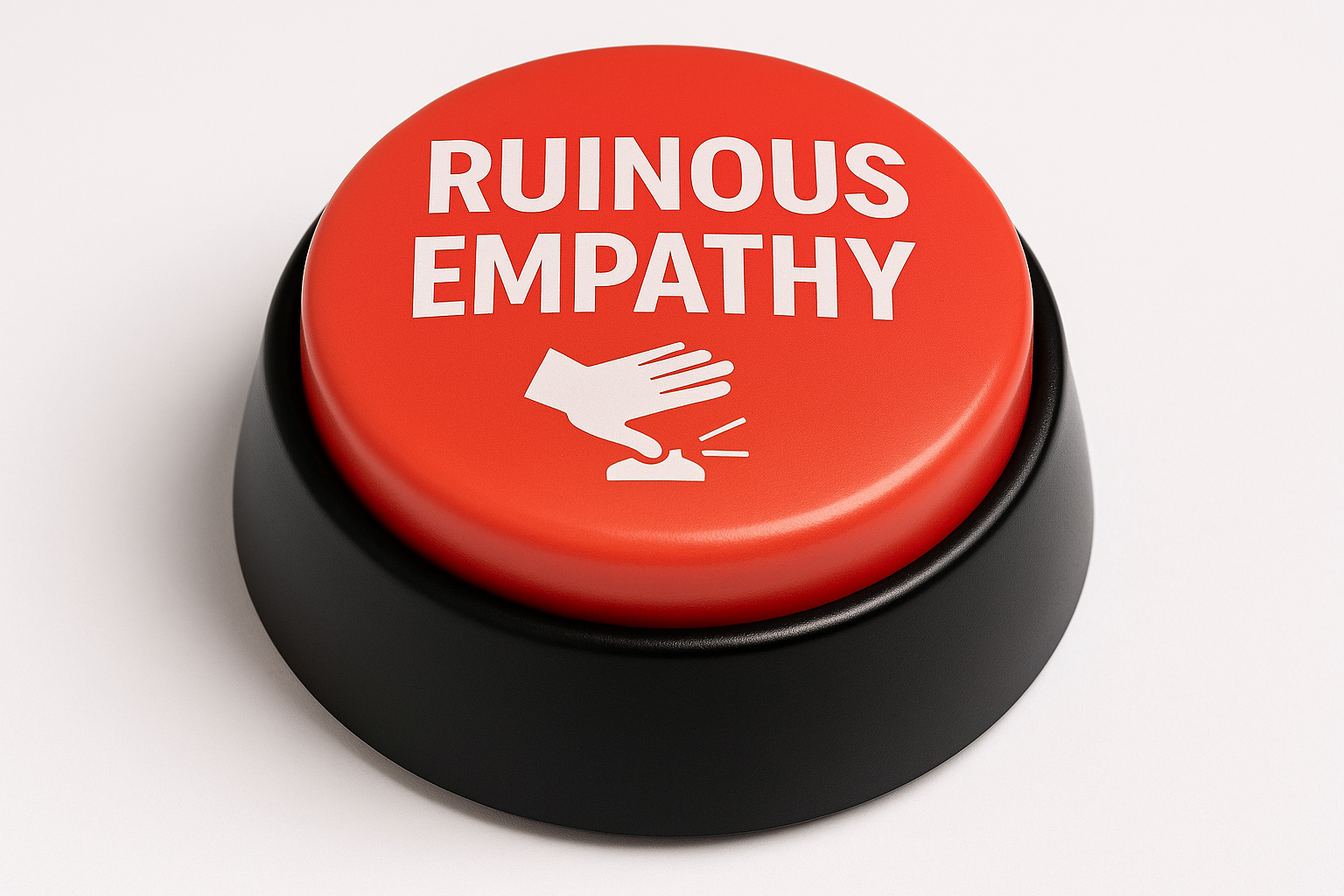 a buzzer people can hit when someone is displaying ruinous empathy in a meeting-1