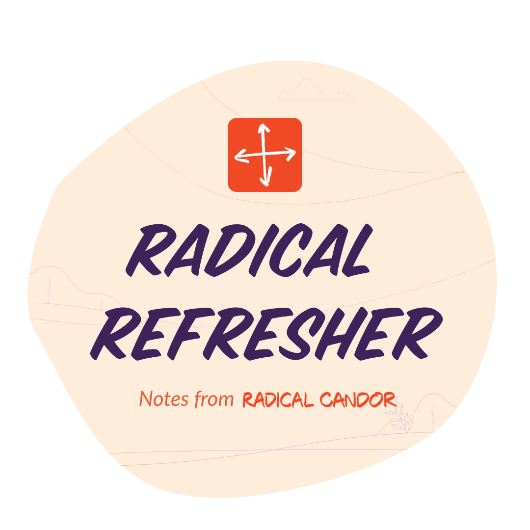 Radical Refresher logo stacked