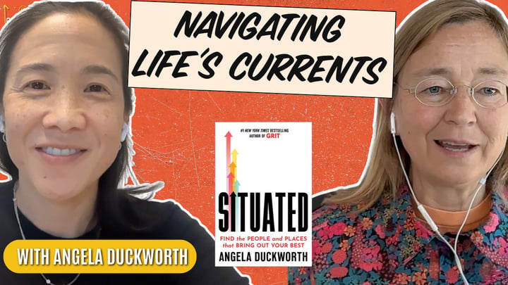 Angela Duckworth on the Radical Candor Podcast, episode 8 | 23: Get Situated for Success