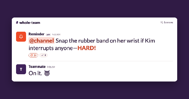 reward-the-candor-rubber-band-slack