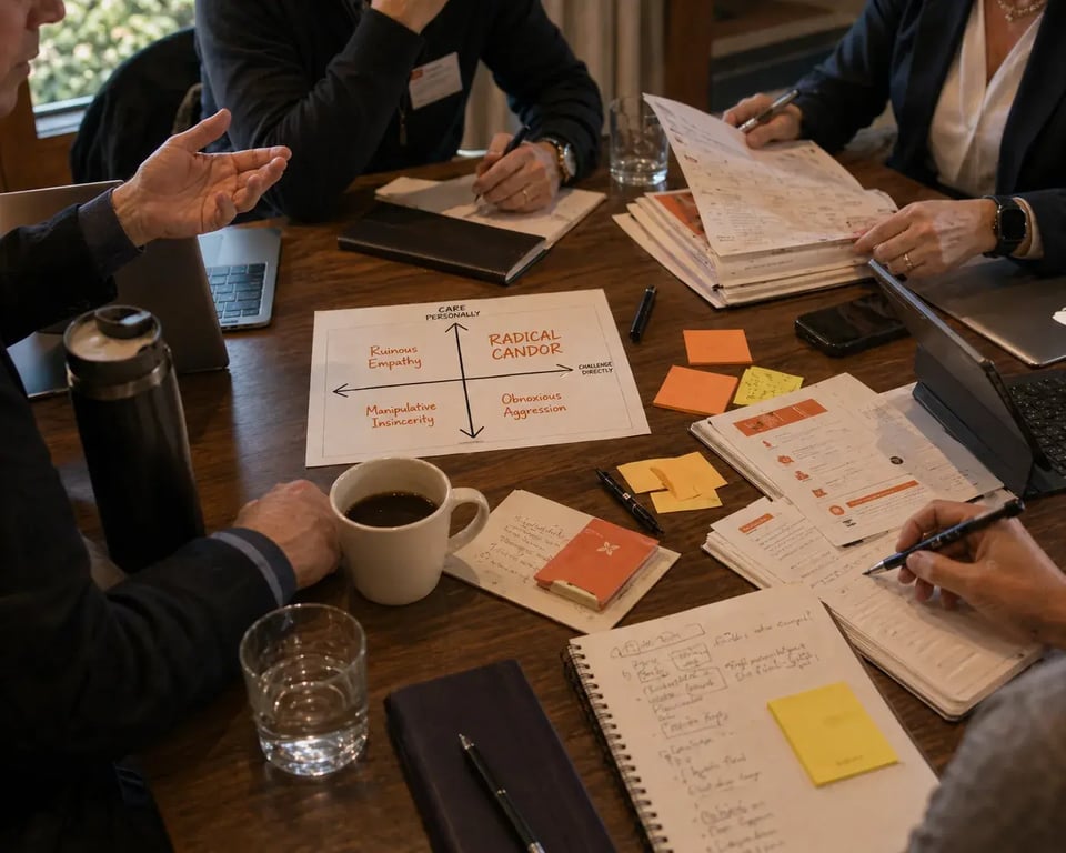 Executive Workshops in session