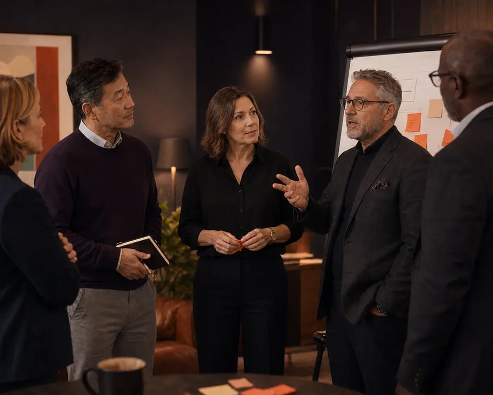 Executive Workshops in session