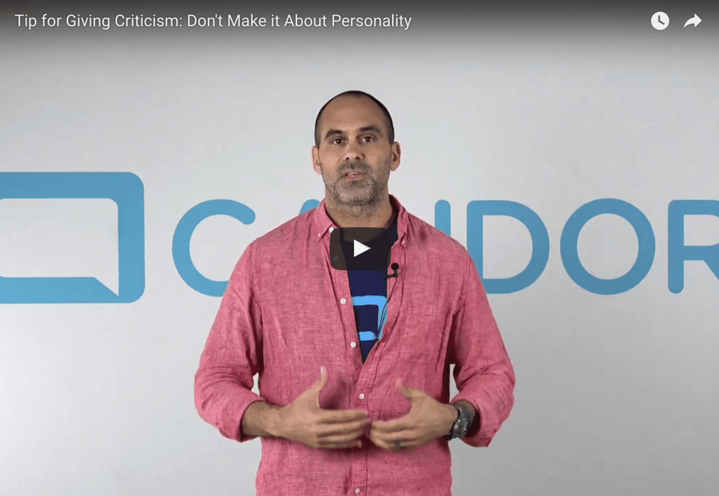 Video Tip: Radically Candid Criticism is Not About Personality