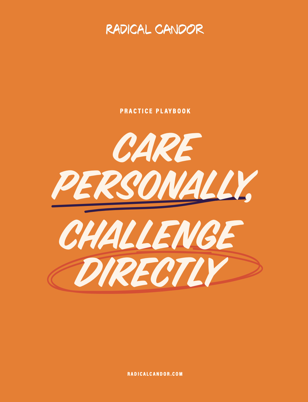 Radical Candor Practice Playbook cover