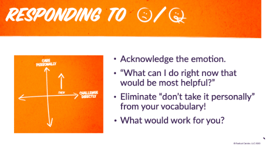 Radical Candor podcast emotions