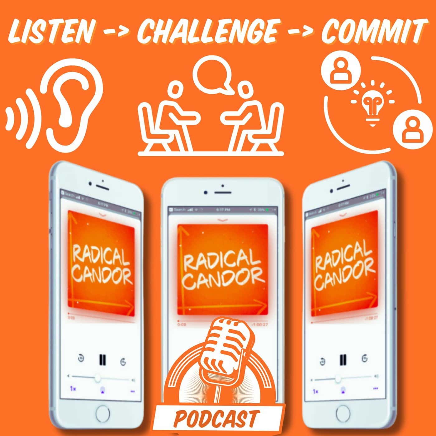 Radical Candor Podcast: Listen, Challenge, Commit