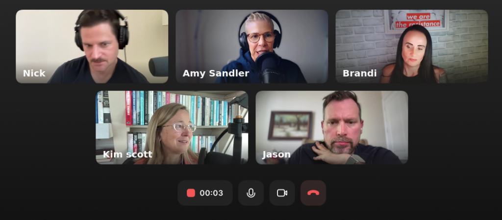 Radical Candor podcast team