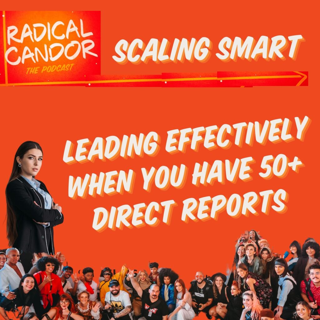 Scaling leadership when you have a lot of direct reports.