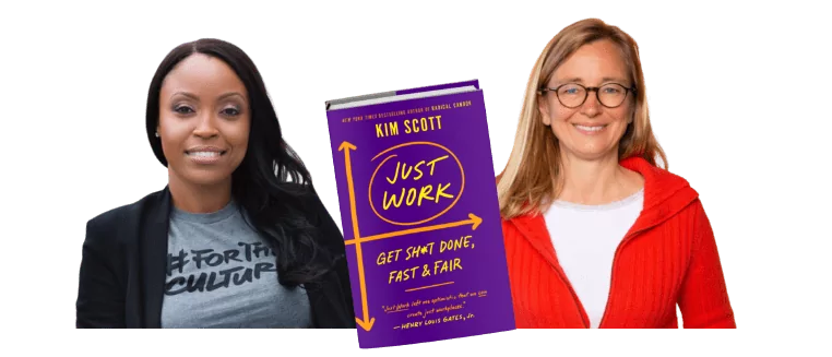 Kim Scott's new book Just Work Kim Scott